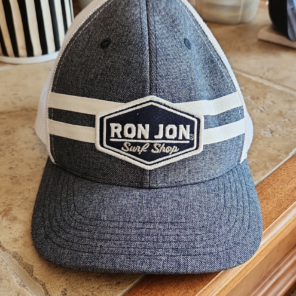 Ron Jon Blue and White Surf Shop Hat